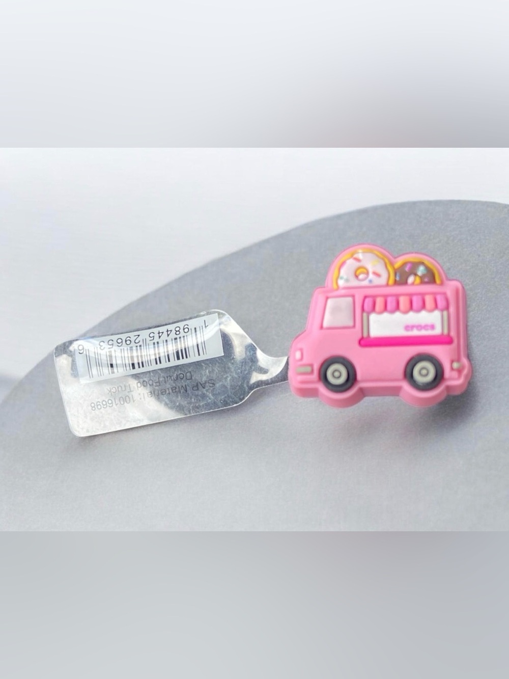 Cute Pink Donut Truck Kids Crocs Jibbitz Shoe Charm